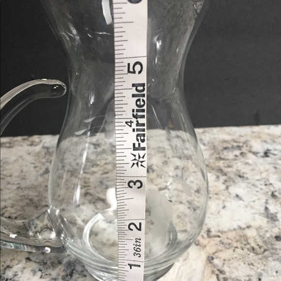 Princess house heritage pattern small pitcher - Picture 4 of 4